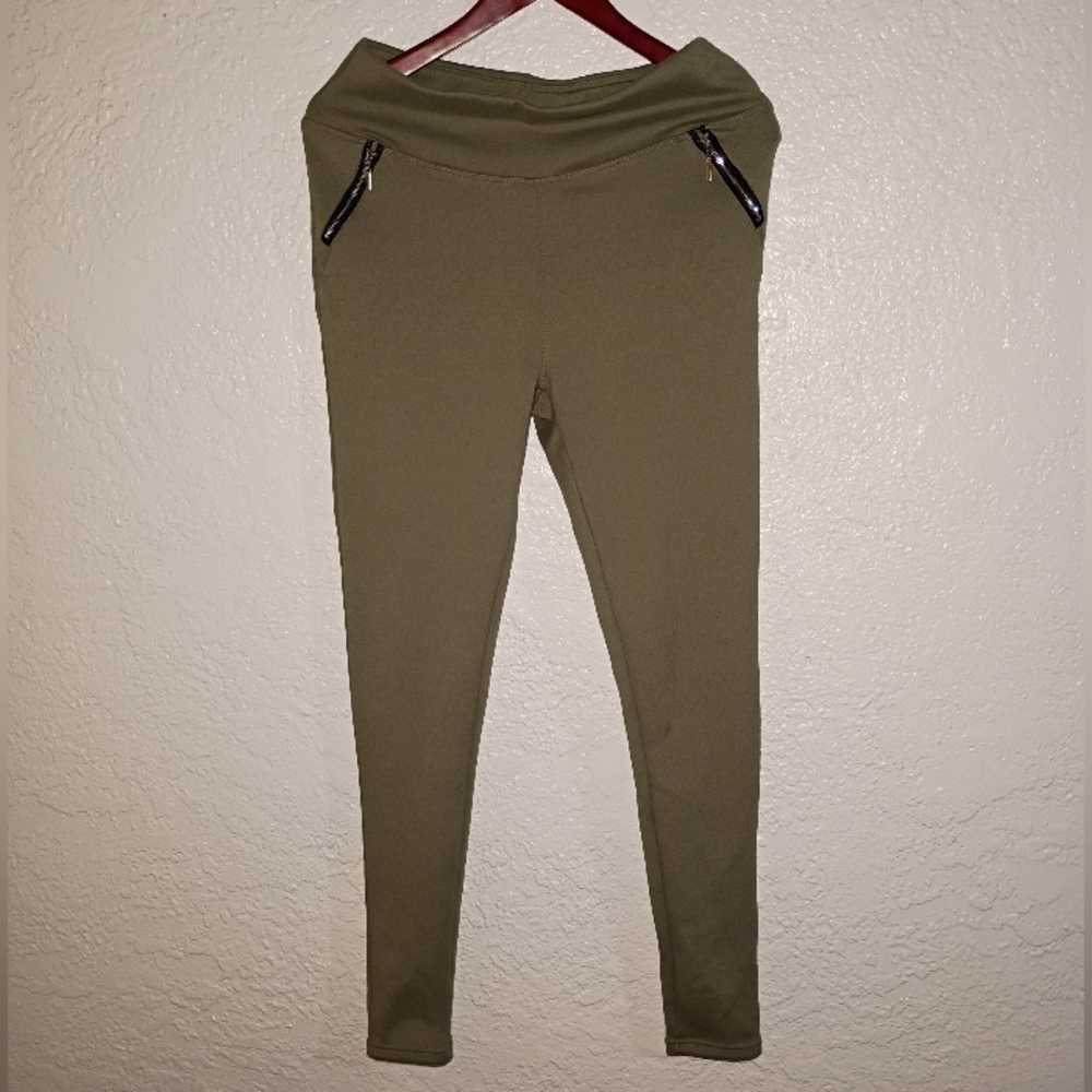 Streetwear Society Green Leggings